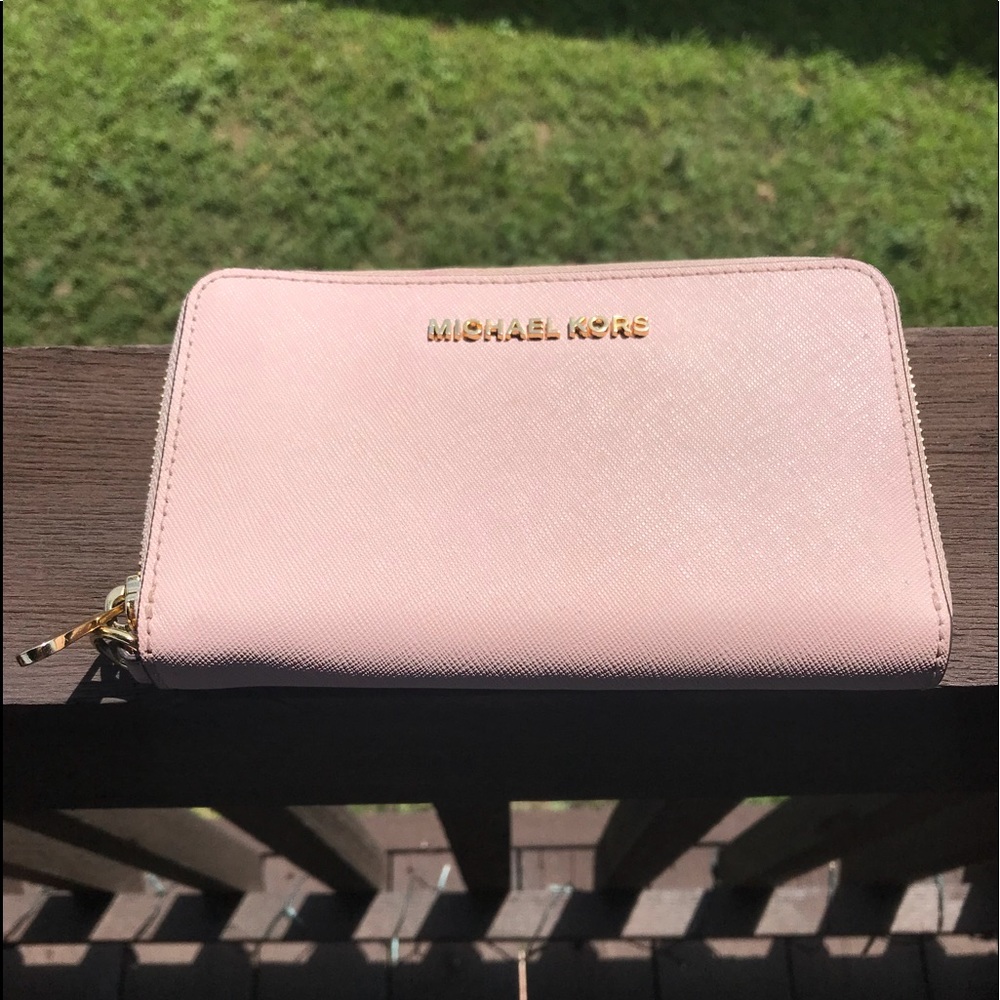 Pink Michael Kors Wallet